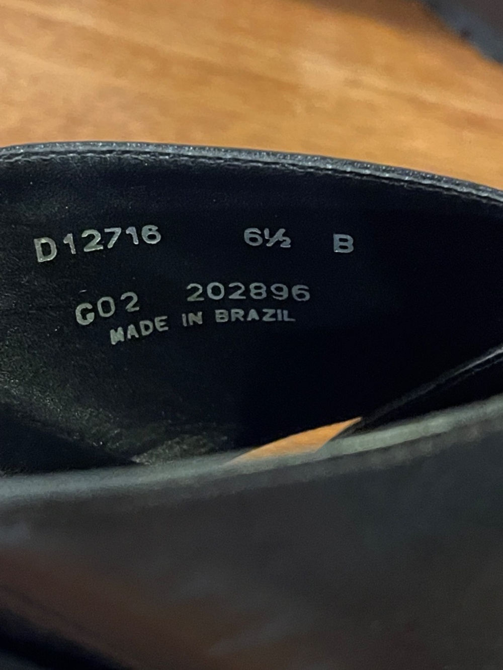 NEW Vintage Cole Haan Black Leather Criss-Cross Platform Sandals Women's 6.5 - Picture 14 of 15